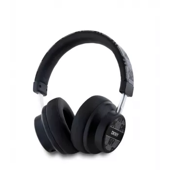 DKNY DKBHM2PCSHLK Ασύρματα ακουστικά Over-Ear Bluetooth, μαύρα καρό μοτίβο