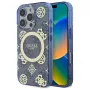 Guess GUHMP16XH4PYEEB iPhone 16 Pro Max 6,9 inch μπλε Θήκη Hardcase IML Peony On 4G Background MagSafe
