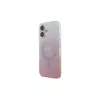 Guess IML Glitter Gradient MagSafe Θήκη για iPhone 16 (Ροζ)