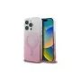 Guess IML Glitter Gradient MagSafe Θήκη για iPhone 16 Pro (Ροζ)