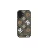 Guess Peony On 4G Background MagSafe Θήκη για iPhone 16 (Καφέ)