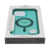 Guess IML Rhinestones MagSafe Θήκη για iPhone 16 Pro Max (Πράσινο)