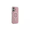 Guess IML Rhinestones MagSafe Θήκη για iPhone 16 (Ροζ)