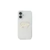 Guess GUHCP16MHCHGSPT Σκληρή Θήκη για Apple iPhone 16 Plus, Διάφανο, IML Heart Pattern
