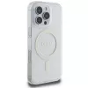 Guess Glitter Circle MagSafe Σκληρή Θήκη για Apple iPhone 16 Pro Max (6,9 ίντσες) - Διάφανο