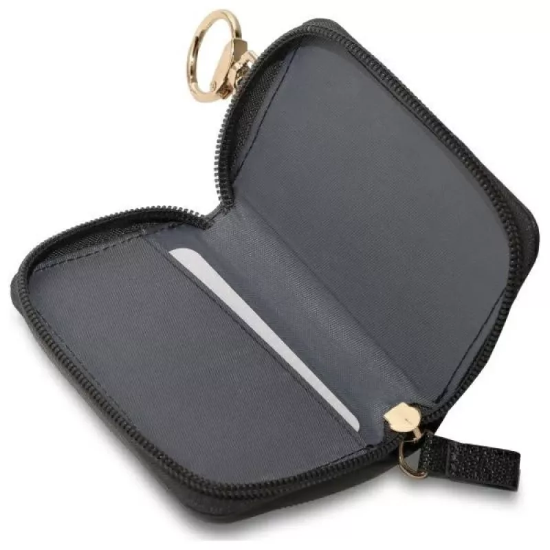 Guess Cable Pouch GUABP4DPTK Μαύρο 4G Triangle Οργανωτής καλωδίων