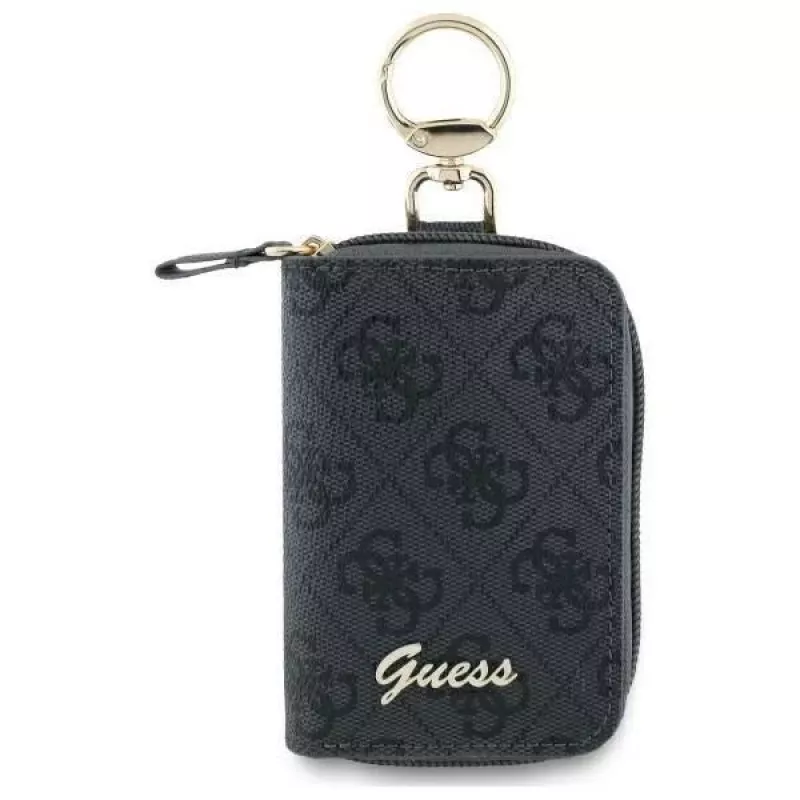 Guess Cable Pouch GUABP4DPTK Μαύρο 4G Triangle Οργανωτής καλωδίων