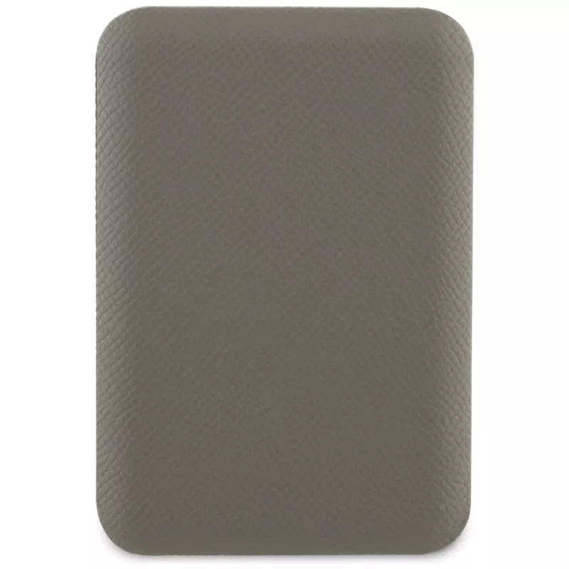 GUESS Grained Triangle Ασύρματο Power Bank 5000mAh 15W USB-C MagSafe Καφέ