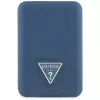 GUESS Grained Triangle Ασύρματο Power Bank 5000mAh 15W USB-C MagSafe Μπλε