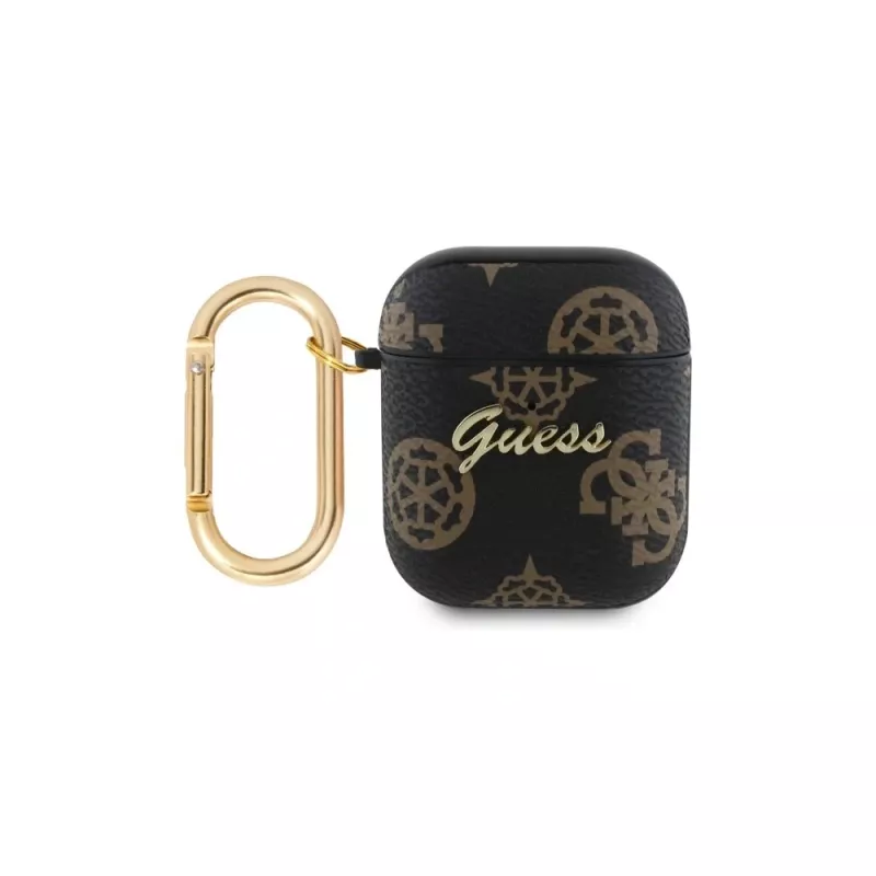 Guess GUA2PG4GPK AirPods 1/2 Θήκη Μαύρο 4G Hook