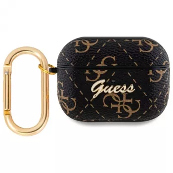 Guess GUAP2PG4GPK AirPods Pro 2 (2022/2023) Θήκη Μαύρο 4G Hook