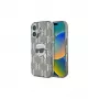 Karl Lagerfeld Θήκη IML Karl Head Electroplated για iPhone 16 (Μαύρη)