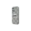 Karl Lagerfeld Θήκη IML Karl Head Electroplated για iPhone 16 (Μαύρη)