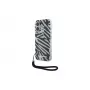 Karl Lagerfeld Θήκη Πλάτης IML Zebra Pattern & Cord για Apple iPhone 16 - Μαύρη