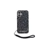 Karl Lagerfeld Θήκη Zebra With Cord για iPhone 16 Plus (Μωβ)