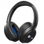 BMW Ασύρματα Ακουστικά Over-Ear Bluetooth ANC Μαύρα με Μεταλλικά Λογότυπα