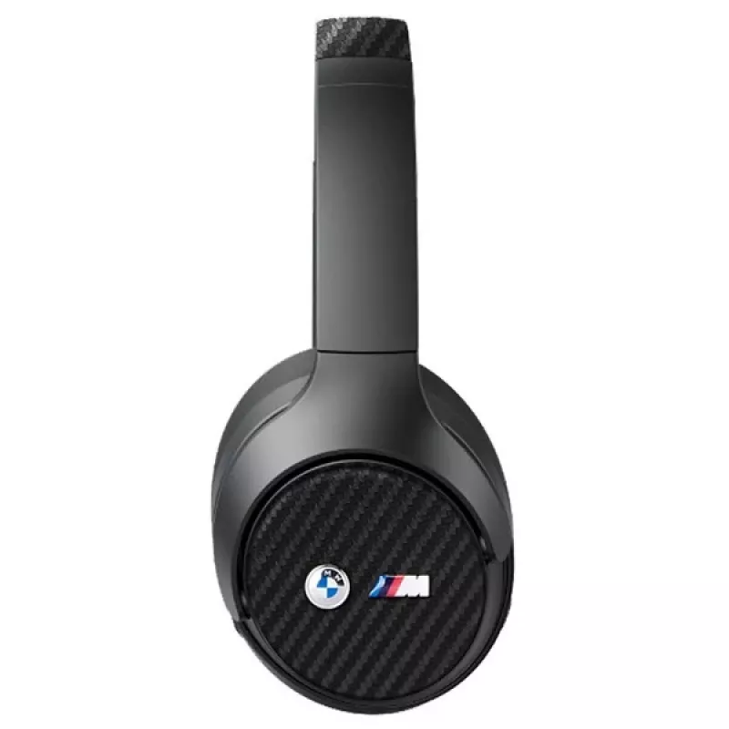 BMW Ασύρματα Ακουστικά Over-Ear Bluetooth ANC Μαύρα με Μεταλλικά Λογότυπα