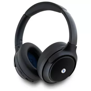 BMW Ασύρματα Ακουστικά Over-Ear Bluetooth με Ενεργή Ακύρωση Θορύβου, Μαύρα, Μεταλλικά Λογότυπα