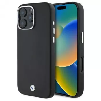 BMW M Collection iPhone 16 Pro Σκληρή θήκη Full Wrapped Metal MagSafe Μαύρο