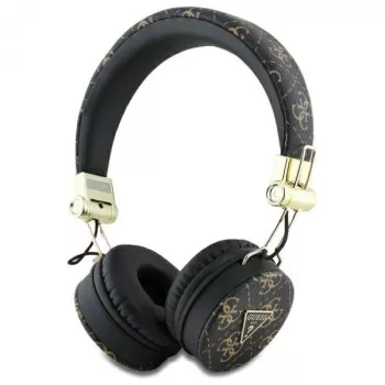 Guess 4G Triangle Round Shape Ασύρματα Ακουστικά, Bluetooth, ENC, Μαύρο