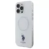 U.S. POLO ASSN. IML Ring MagSafe Θήκη πλάτης για Apple iPhone 16 Pro (6,3 ίντσες) - Λευκό