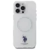 U.S. POLO ASSN. IML Ring MagSafe Θήκη πλάτης για Apple iPhone 16 Pro (6,3 ίντσες) - Λευκό