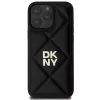 DKNY DKHCP16LPQDSLK Θήκη με καπιτονέ στοίβαγμα λογότυπου iPhone 16 Pro Μαύρο