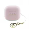 Guess Glossy Effect Printed Classic Logo & Charm TWS Ασύρματα Ακουστικά Ροζ