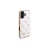 Guess GUHCP16SPG4GPH Σκληρή Θήκη για Apple iPhone 16 6,1 inch Λευκό 4G Triangle