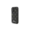 Guess Peony Script MagSafe Θήκη για iPhone 16 Plus (Μαύρο)