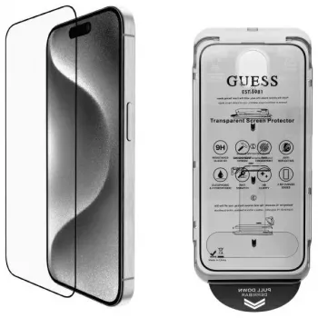 Guess GUTGP16SBOKGCIT iPhone 16 6,1 inch Προστασία Οθόνης 2.5D Outline - Tempered Glass