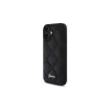 Guess Quilted Metal Logo Σκληρή Θήκη για Apple iPhone 16 Plus 6,7 inch - Μαύρο