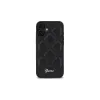 Guess Quilted Metal Logo Σκληρή Θήκη για Apple iPhone 16 Plus 6,7 inch - Μαύρο