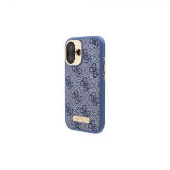 Guess GUHMP16MU4GPRB Θήκη iPhone 16 Plus 6.7 Μπλε 4G Logo Plate MagSafe