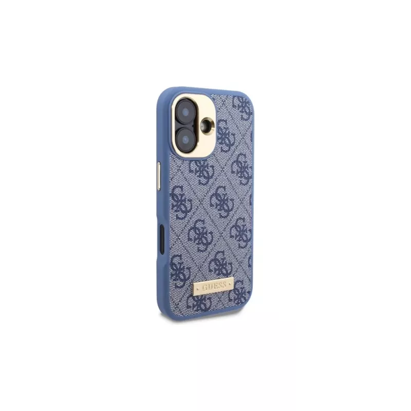 Guess GUHMP16MU4GPRB Θήκη iPhone 16 Plus 6.7 Μπλε 4G Logo Plate MagSafe