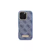 Guess GUHMP16LU4GPRB Θήκη iPhone 16 Pro 6,3 inch Μπλε 4G Logo Plate MagSafe