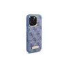Guess GUHMP16LU4GPRB Θήκη iPhone 16 Pro 6,3 inch Μπλε 4G Logo Plate MagSafe