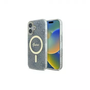 Guess GUHMP16SH4STB Θήκη iPhone 16 6.1 IML 4G MagSafe Μπλε