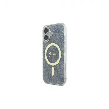 Guess GUHMP16SH4STB Θήκη iPhone 16 6.1 IML 4G MagSafe Μπλε