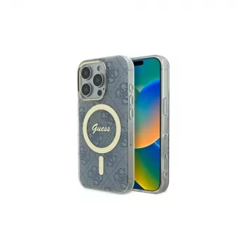 Guess GUHMP16LH4STB Θήκη για Apple iPhone 16 Pro 6,3 inch Μπλε IML 4G MagSafe