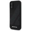 AMG AMHMP16S2SCFR Θήκη iPhone 16 6,1 inch Μαύρη Checkered Flag Pattern MagSafe