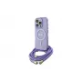 Guess GUHMP16XHCTSGNSU Θήκη iPhone 16 Pro Max 6,9 inch Μωβ Crossbody Cord Script MagSafe