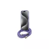 Guess GUHMP16XHCTSGNSU Θήκη iPhone 16 Pro Max 6,9 inch Μωβ Crossbody Cord Script MagSafe