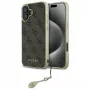 Guess GUHCP16MGF4GBR Θήκη iPhone 16 Plus 6,7 inch Καφέ 4G Charms Collection