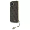 Guess GUHCP16MGF4GBR Θήκη iPhone 16 Plus 6,7 inch Καφέ 4G Charms Collection
