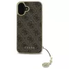 Guess GUHCP16MGF4GBR Θήκη iPhone 16 Plus 6,7 inch Καφέ 4G Charms Collection