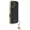 Guess GUHCP16SGF4GGR Θήκη iPhone 16 6,1 inch Μαύρη 4G Charms Collection