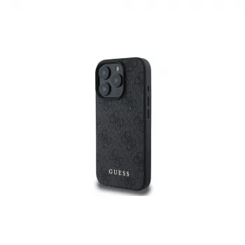 Guess 4G Classic Θήκη για Apple iPhone 16 Pro, Μαύρη