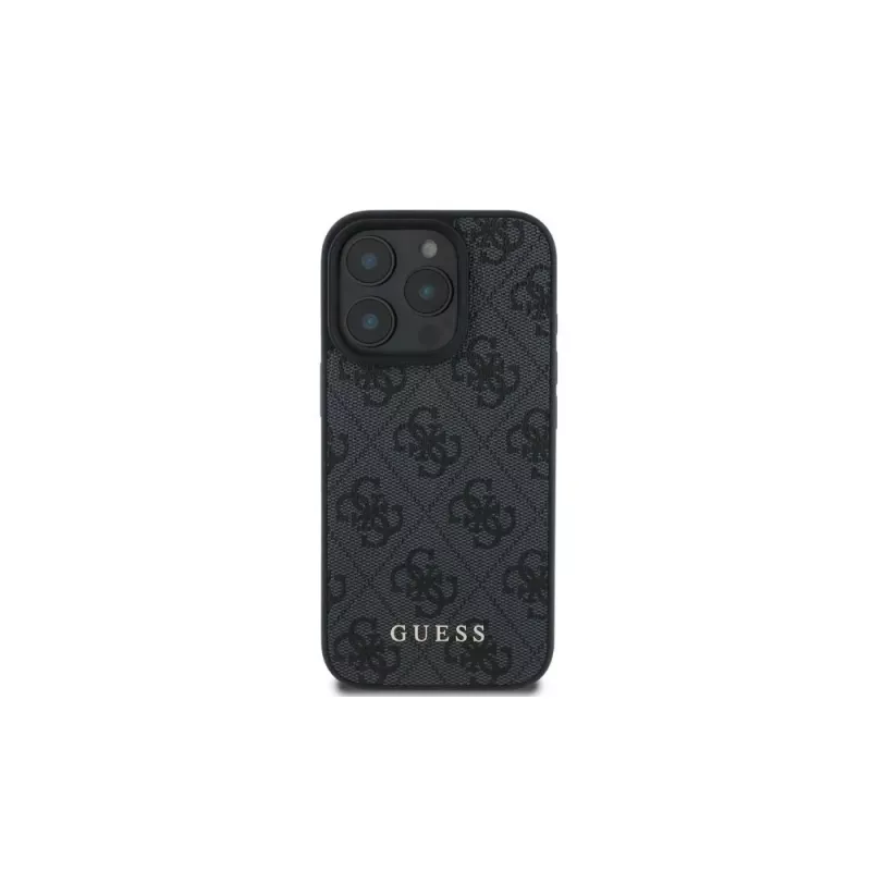 Guess 4G Classic Θήκη για Apple iPhone 16 Pro, Μαύρη