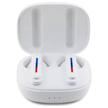 BMW BMBEMIATP20LOH True Wireless Stereo (TWS) Ακουστικά Bluetooth 5.1 In-Ear με Θήκη Φόρτισης - Λευκά